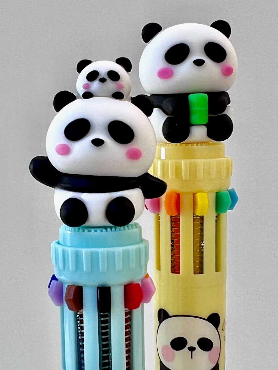 23016 PANDA 8-COLOR RETRACTABLE BALL PEN-36