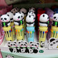 23016 PANDA 8-COLOR RETRACTABLE BALL PEN-36