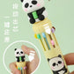 23016 PANDA 8-COLOR RETRACTABLE BALL PEN-36