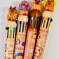 23018 CAPYBARA 10-COLOR RETRACTABLE BALL PEN-36