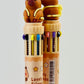 23018 CAPYBARA 10-COLOR RETRACTABLE BALL PEN-36