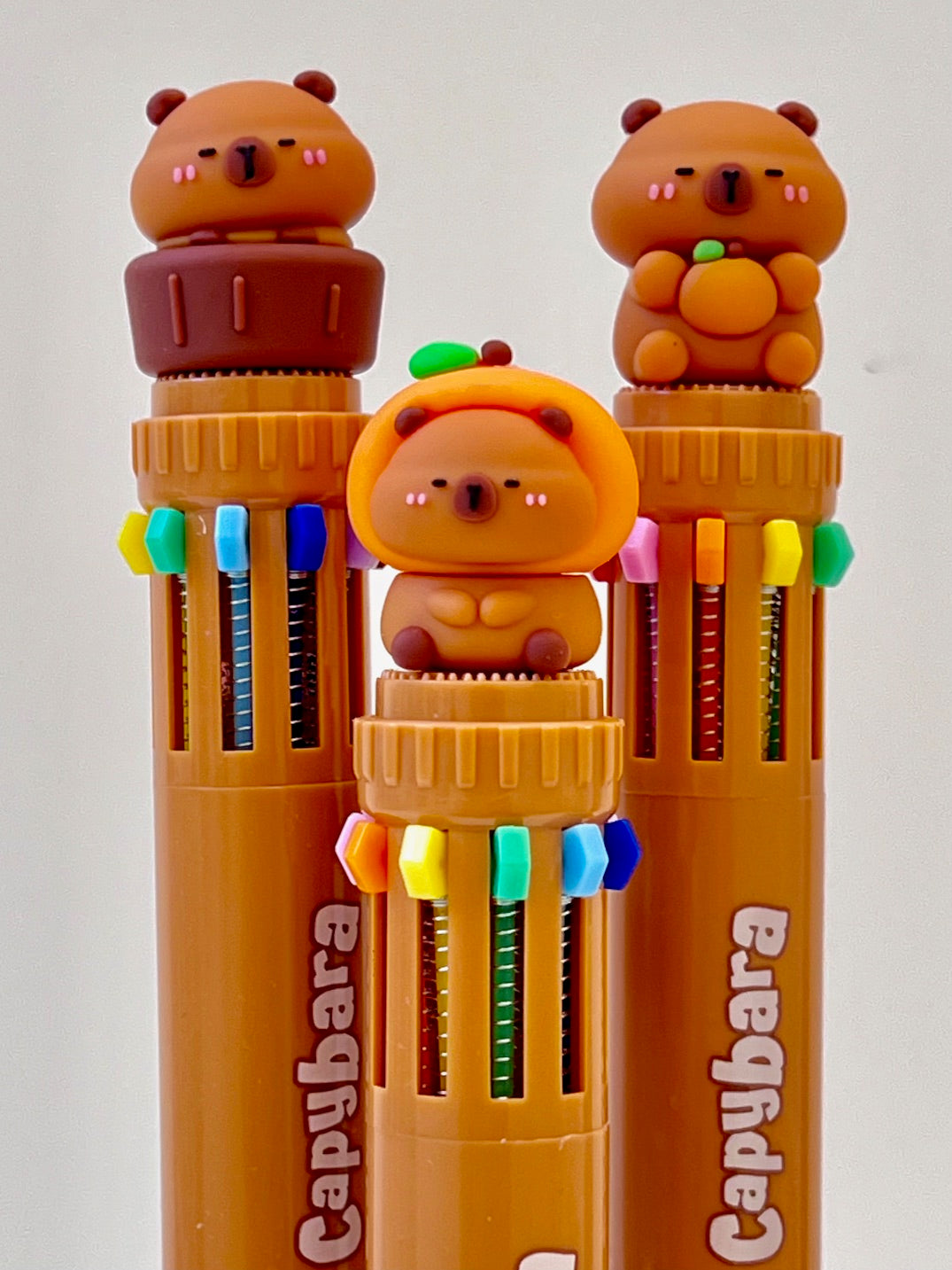 23020 CAPYBARA Vol.2 10-COLOR RETRACTABLE BALL PEN-36