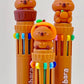 23020 CAPYBARA Vol.2 10-COLOR RETRACTABLE BALL PEN-36