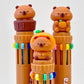 23020 CAPYBARA Vol.2 10-COLOR RETRACTABLE BALL PEN-36