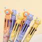 23022 MONSTER 8-COLOR RETRACTABLE BALL PEN-24