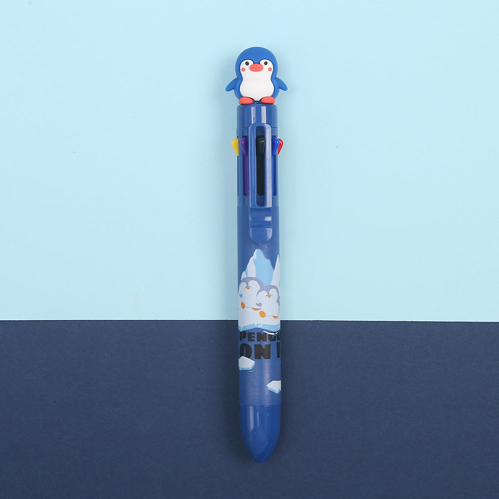 23025 PENGUIN 8-COLOR RETRACTABLE BALL PEN-24