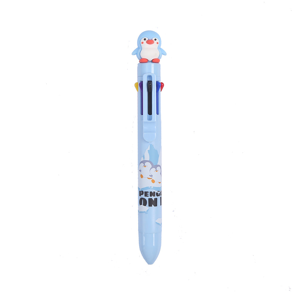 23025 PENGUIN 8-COLOR RETRACTABLE BALL PEN-24