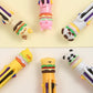 23027 ANIMAL BURGER 8-COLOR RETRACTABLE BALL PEN-24