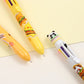 23027 ANIMAL BURGER 8-COLOR RETRACTABLE BALL PEN-24