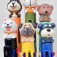 23029 Dog 8-Color Retractable Ball Pen-24