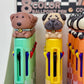 23029 Dog 8-Color Retractable Ball Pen-24