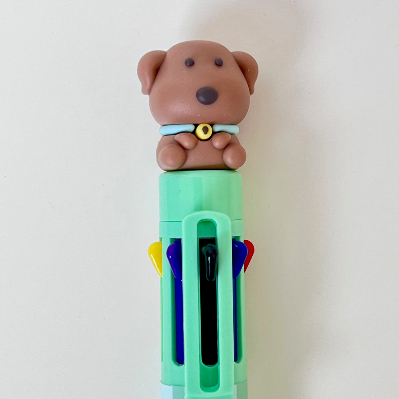 23029 Dog 8-Color Retractable Ball Pen-24