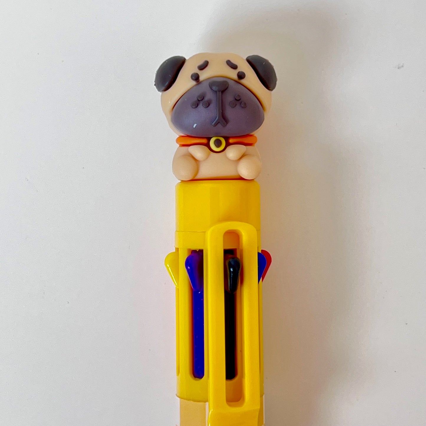 23029 Dog 8-Color Retractable Ball Pen-24