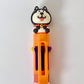 23029 Dog 8-Color Retractable Ball Pen-24