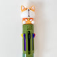 23029 Dog 8-Color Retractable Ball Pen-24