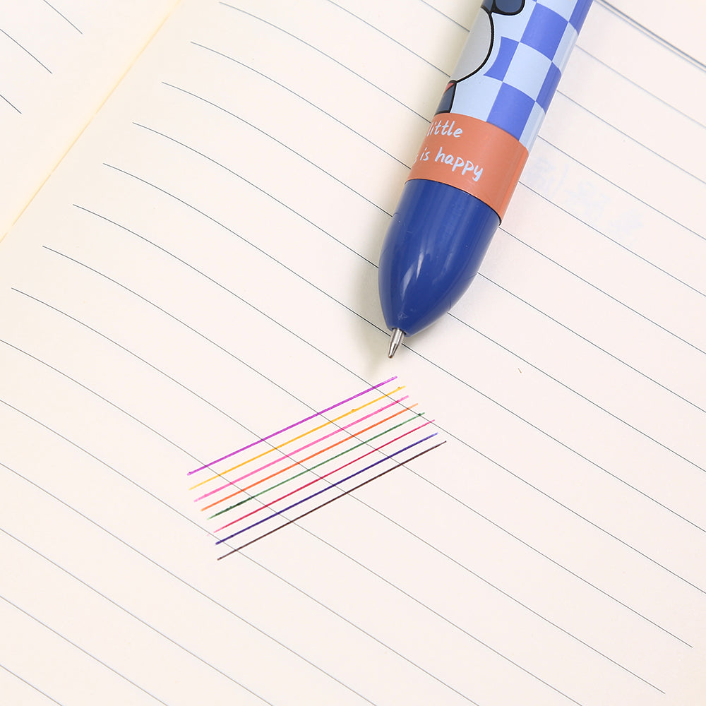23029 Dog 8-Color Retractable Ball Pen-24