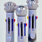 23031 Elephant 8-Color Retractable Ball Pen-24