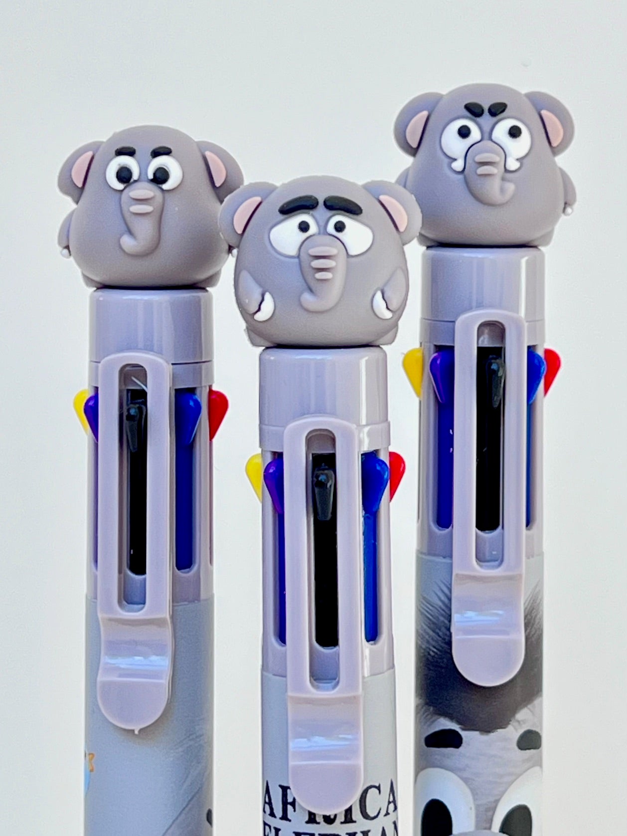 23031 Elephant 8-Color Retractable Ball Pen-24