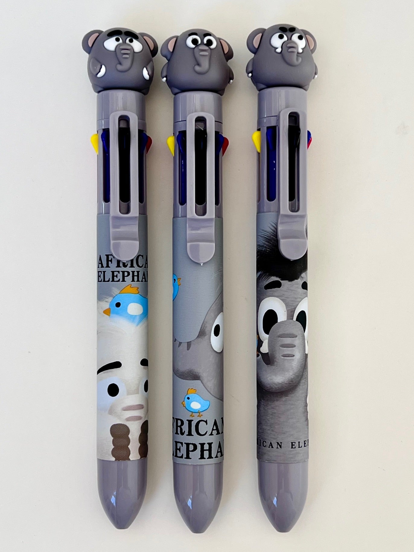 23031 Elephant 8-Color Retractable Ball Pen-24