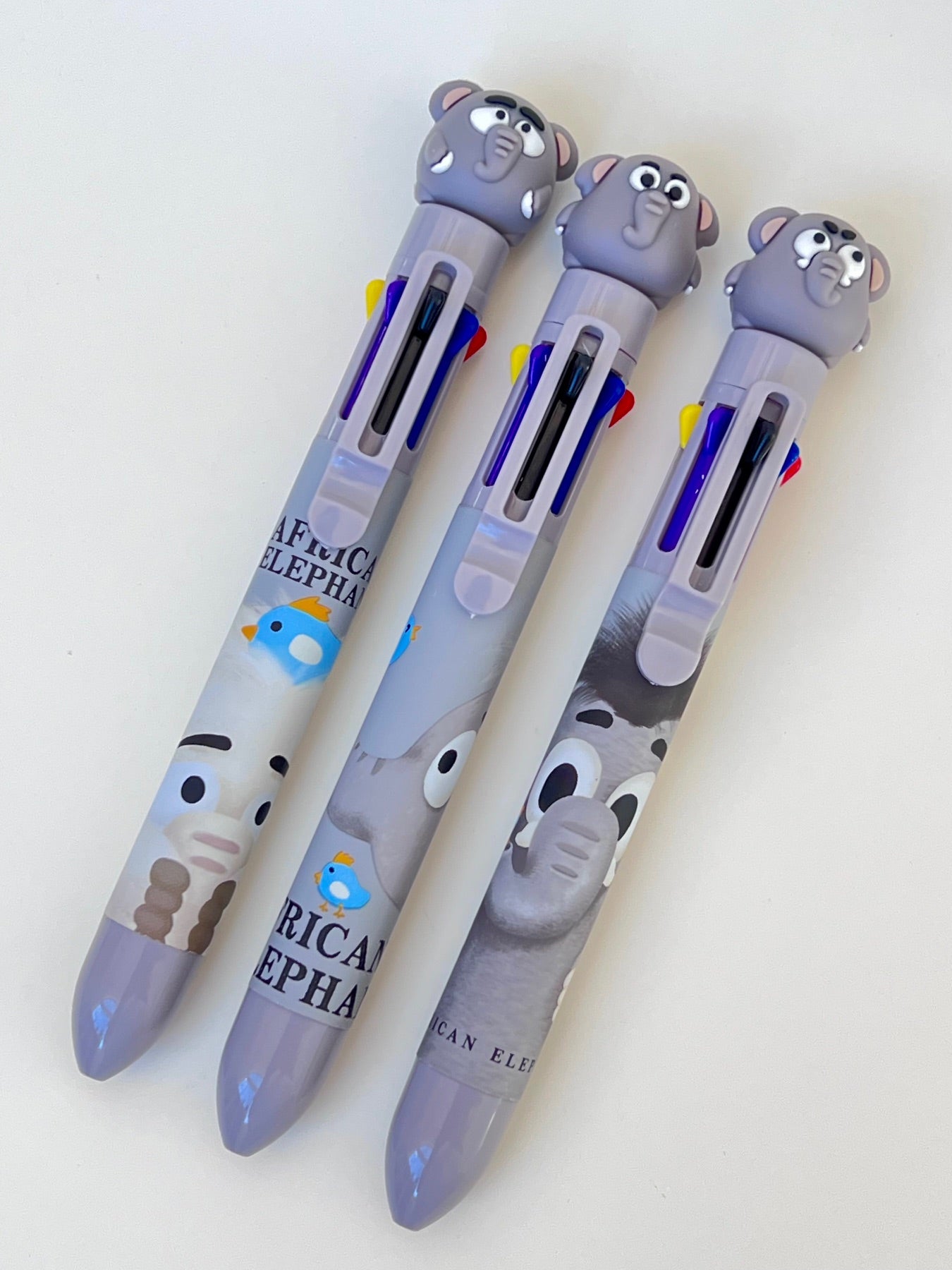 23031 Elephant 8-Color Retractable Ball Pen-24