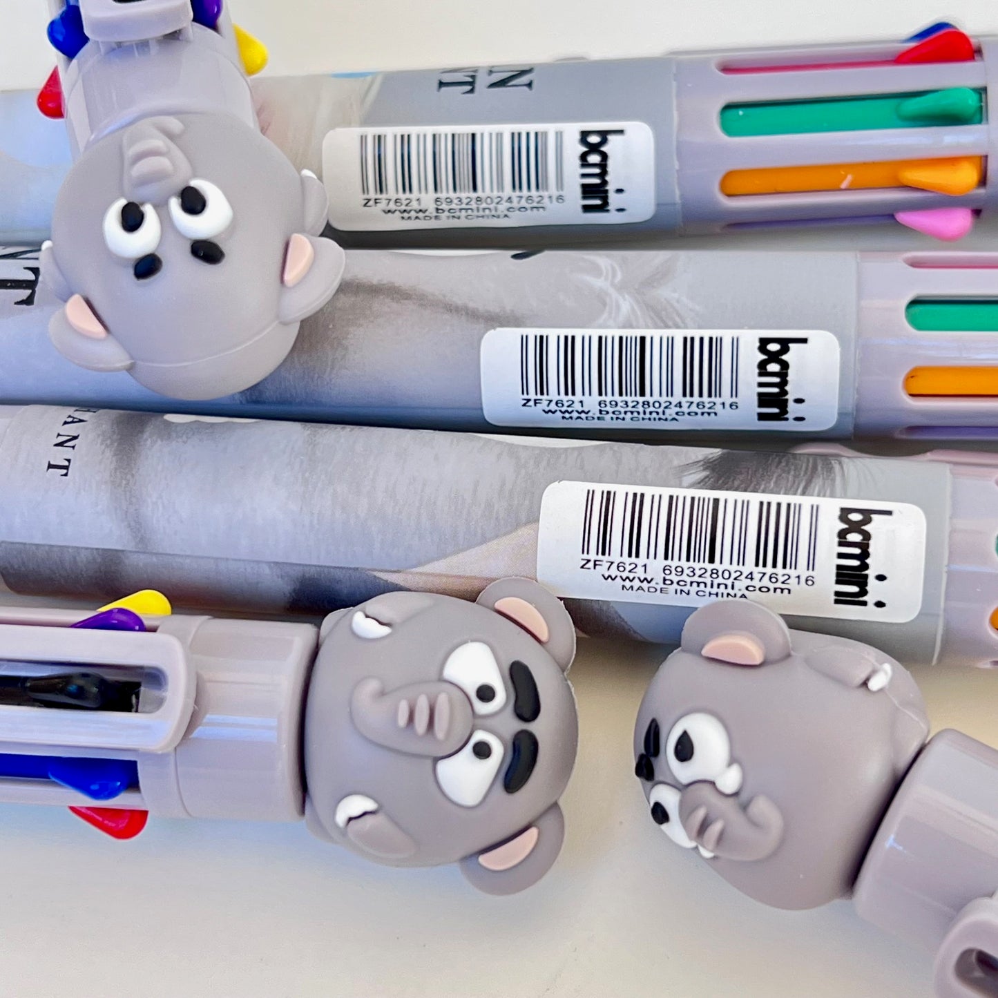 23031 Elephant 8-Color Retractable Ball Pen-24