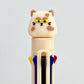 23032 Puffy Eye Cat 8-Color Retractable Ball Pen-24