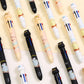 23032 Puffy Eye Cat 8-Color Retractable Ball Pen-24