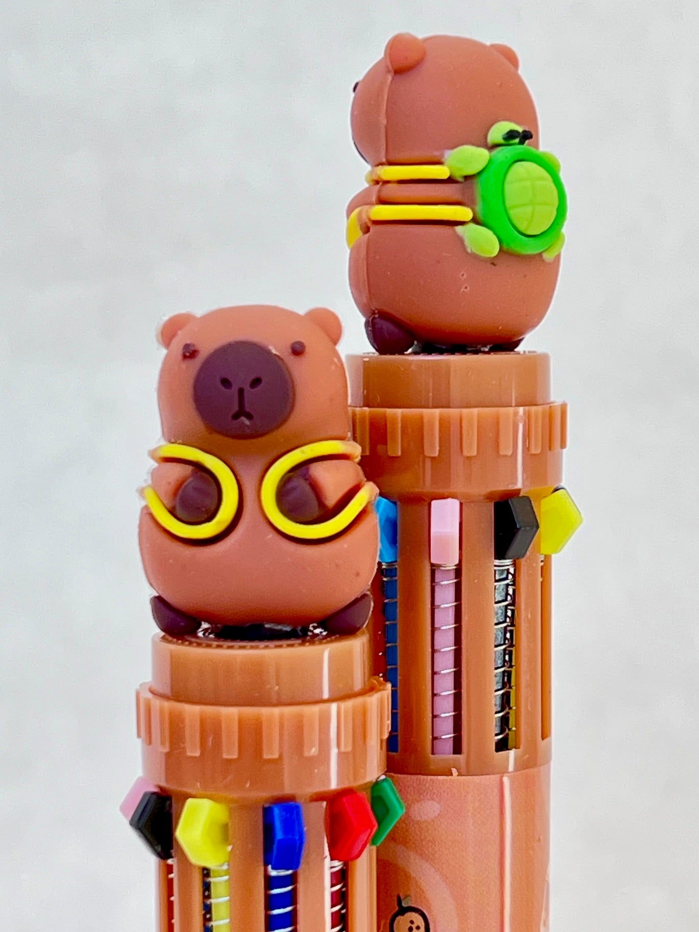 23034 Capybara 10-Color Retractable Ball Pen-36