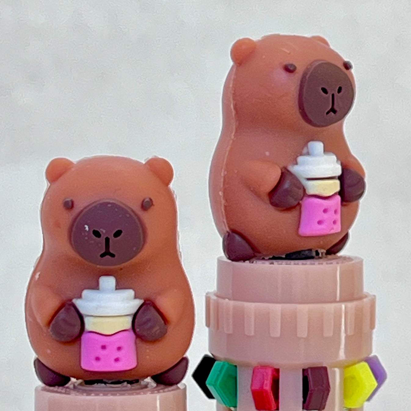 23034 Capybara 10-Color Retractable Ball Pen-36