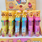 23036 Cute Bear 10-Color Retractable Ball Pen-36