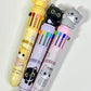 23038 Cats 10-Color Retractable Ball Pen-36