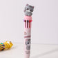23038 Cats 10-Color Retractable Ball Pen-36