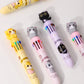 23038 Cats 10-Color Retractable Ball Pen-36