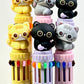23038 Cats 10-Color Retractable Ball Pen-36