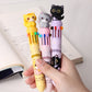23038 Cats 10-Color Retractable Ball Pen-36