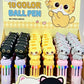 23038 Cats 10-Color Retractable Ball Pen-36
