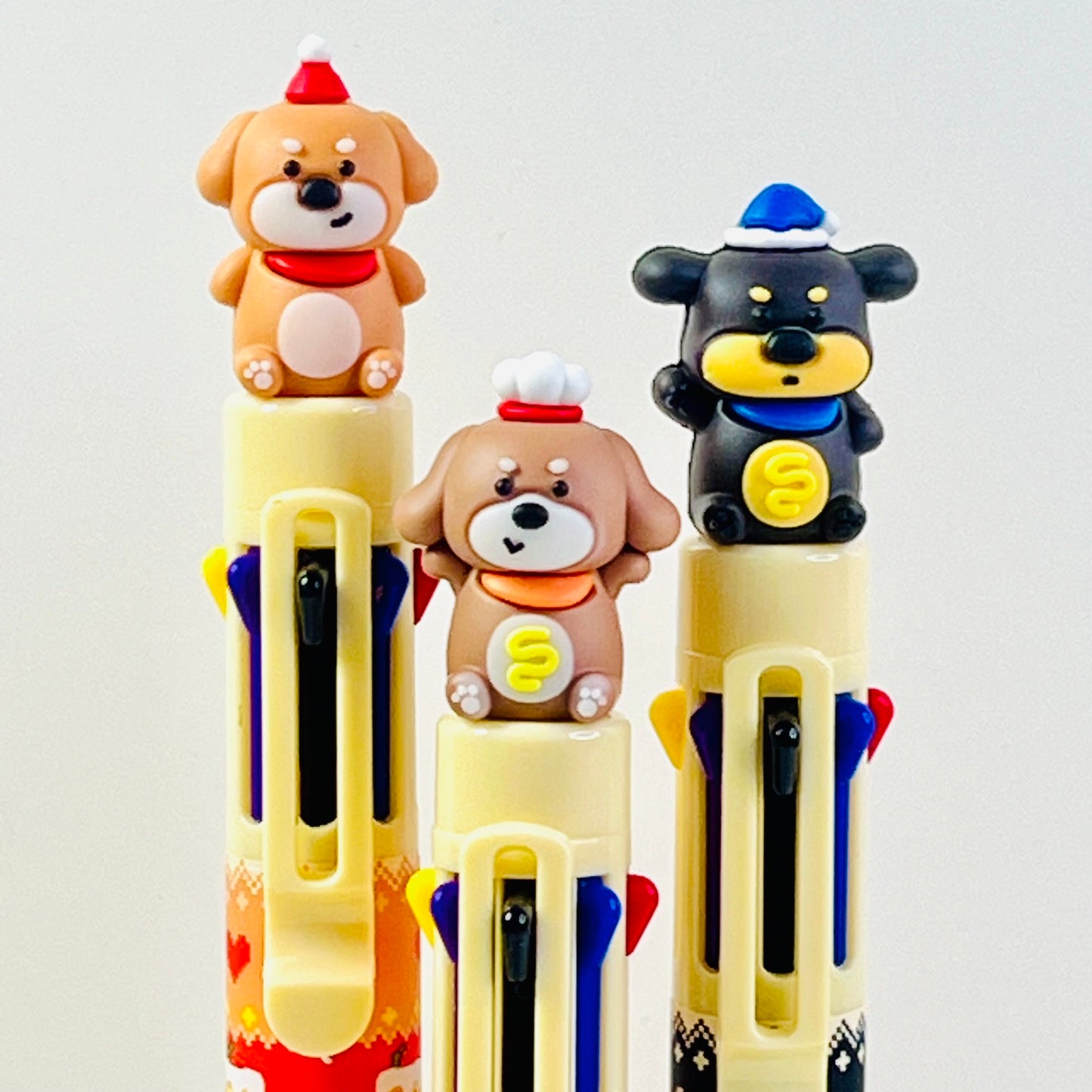23040 Dachshund Dog 8-Color Retractable Ball Pen-24