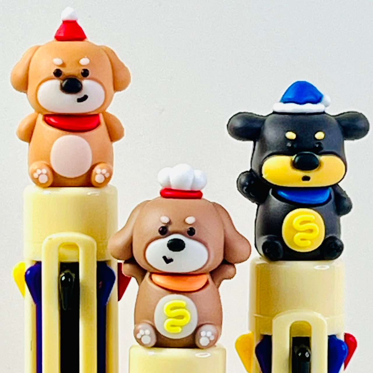 23040 Dachshund Dog 8-Color Retractable Ball Pen-24