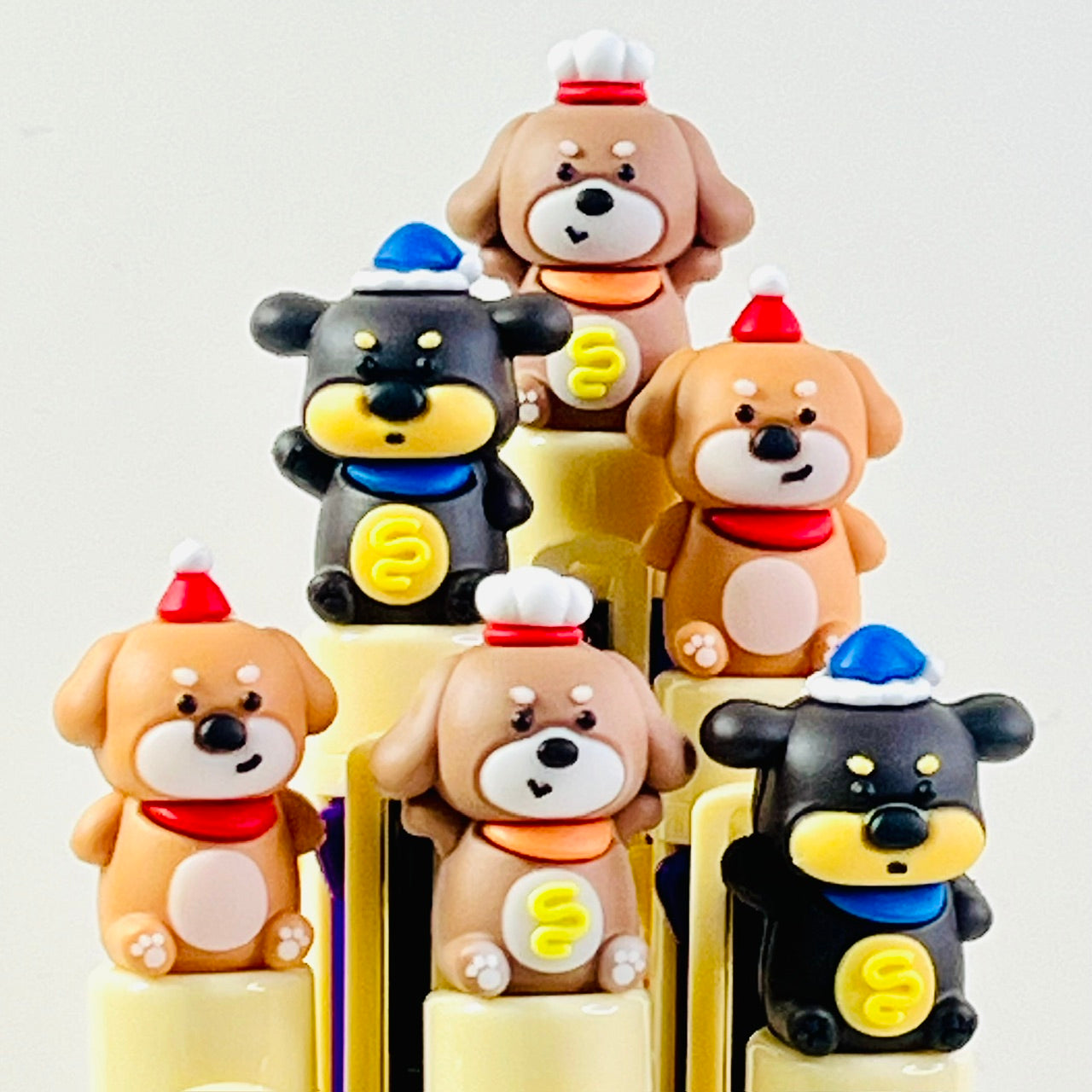 23040 Dachshund Dog 8-Color Retractable Ball Pen-24