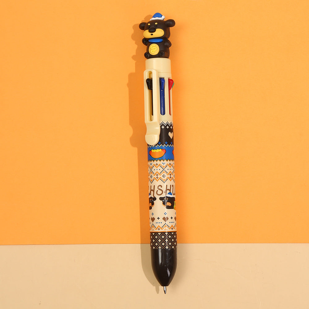 23040 Dachshund Dog 8-Color Retractable Ball Pen-24