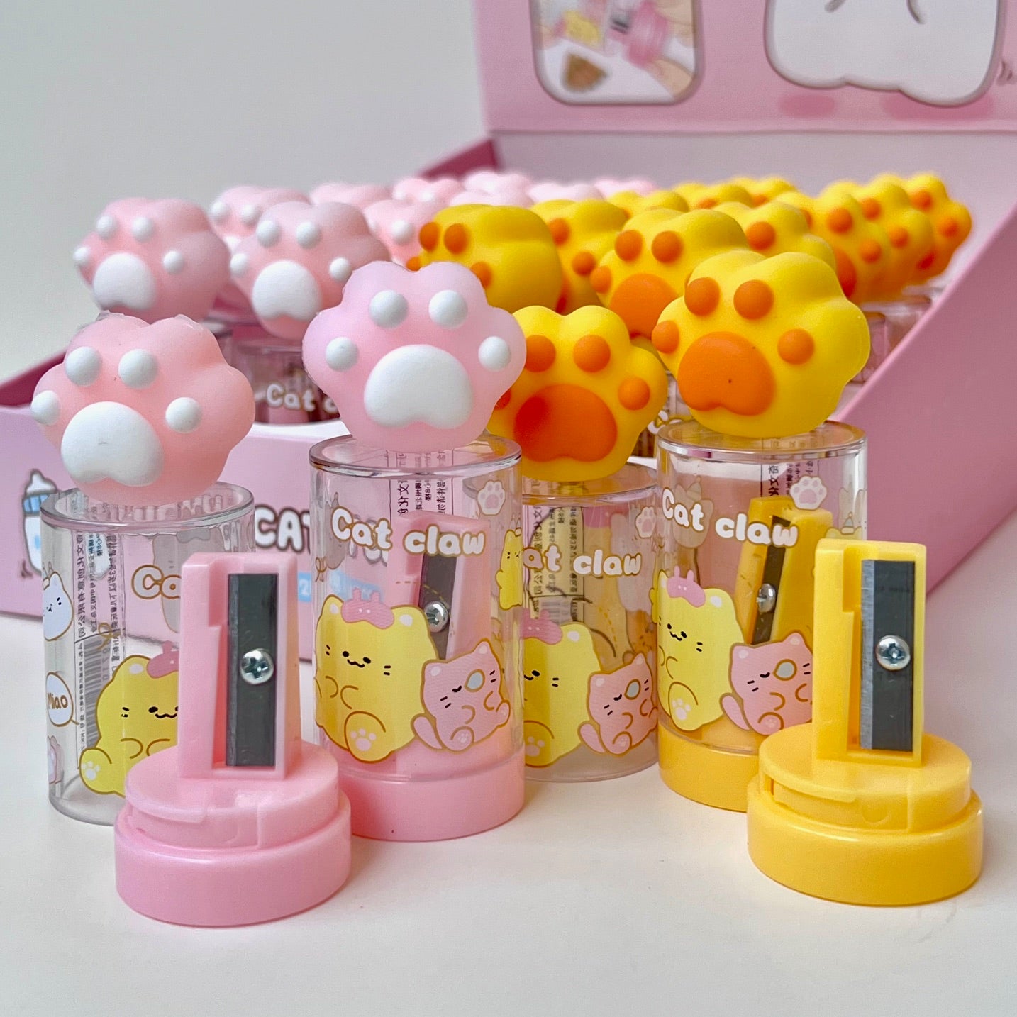 33302 CAT PAW PENCIL SHARPENER-24