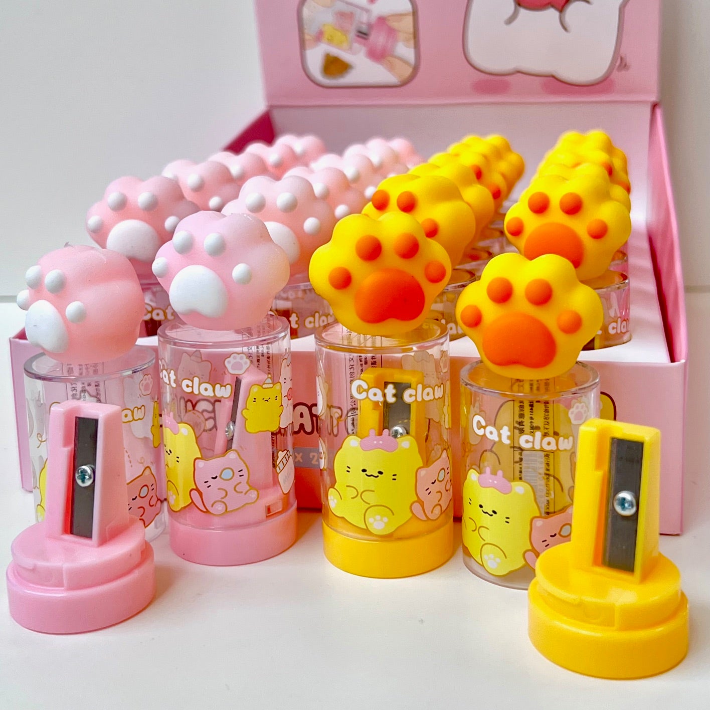 33302 CAT PAW PENCIL SHARPENER-24