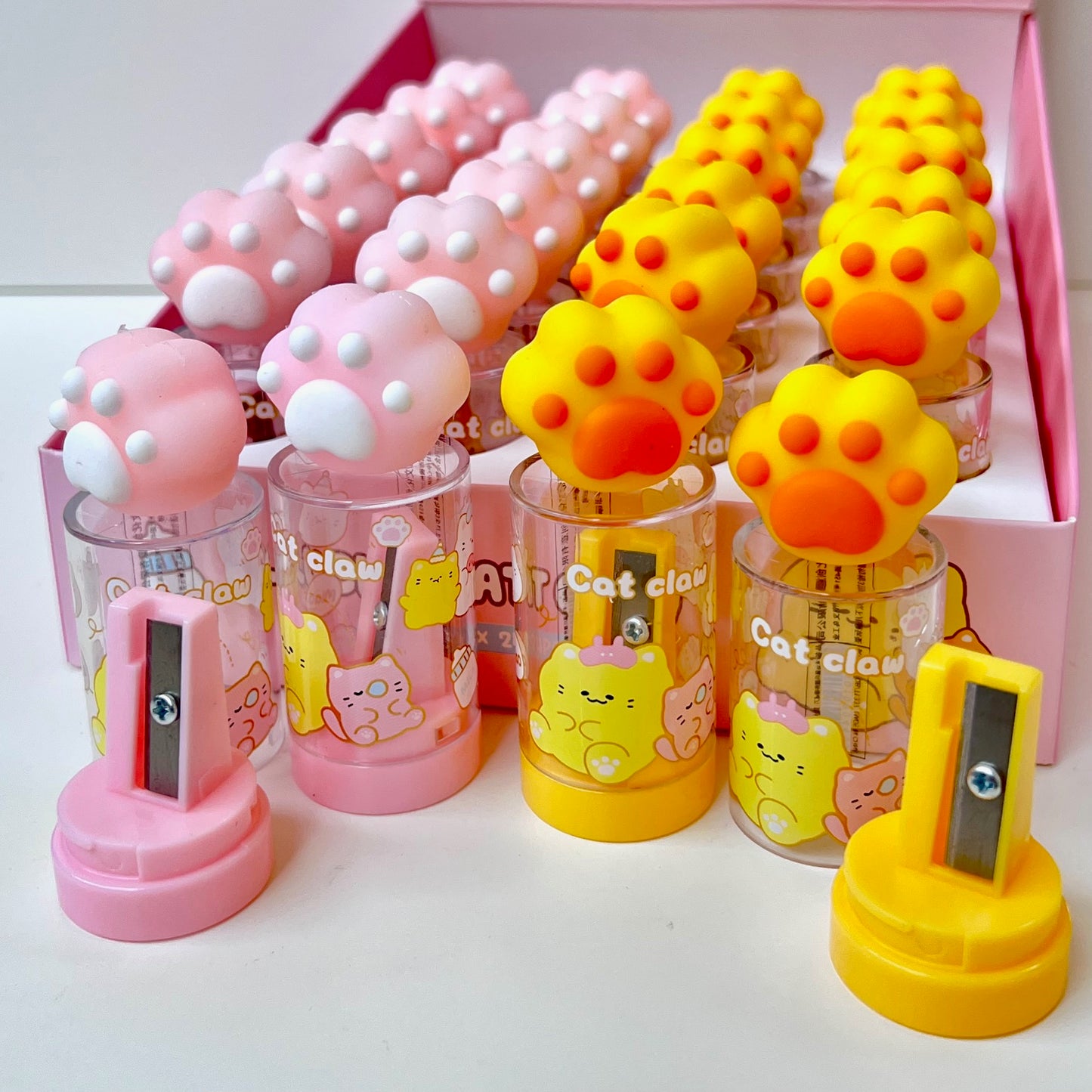 33302 CAT PAW PENCIL SHARPENER-24