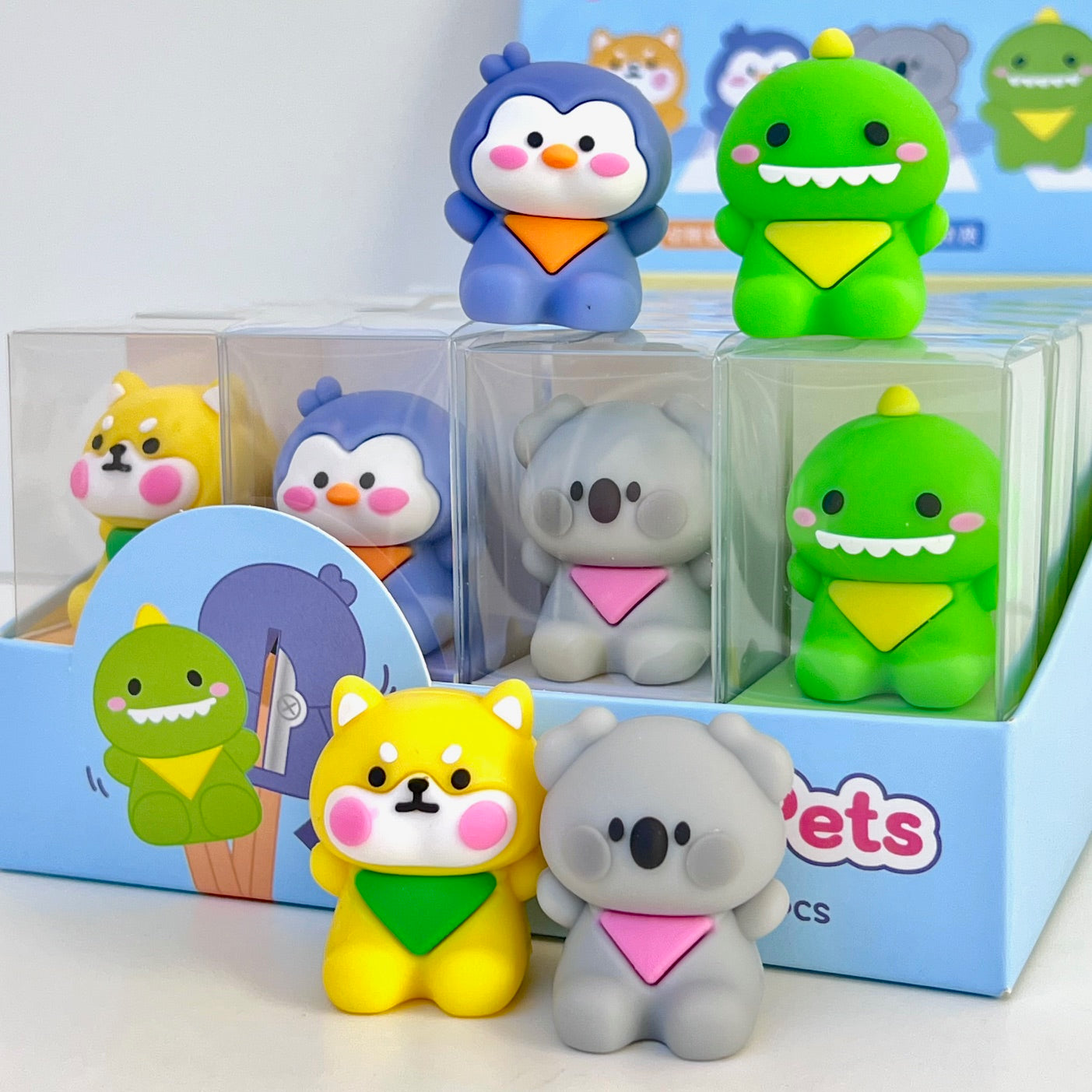 33303 ANIMALS PENCIL SHARPENER-24