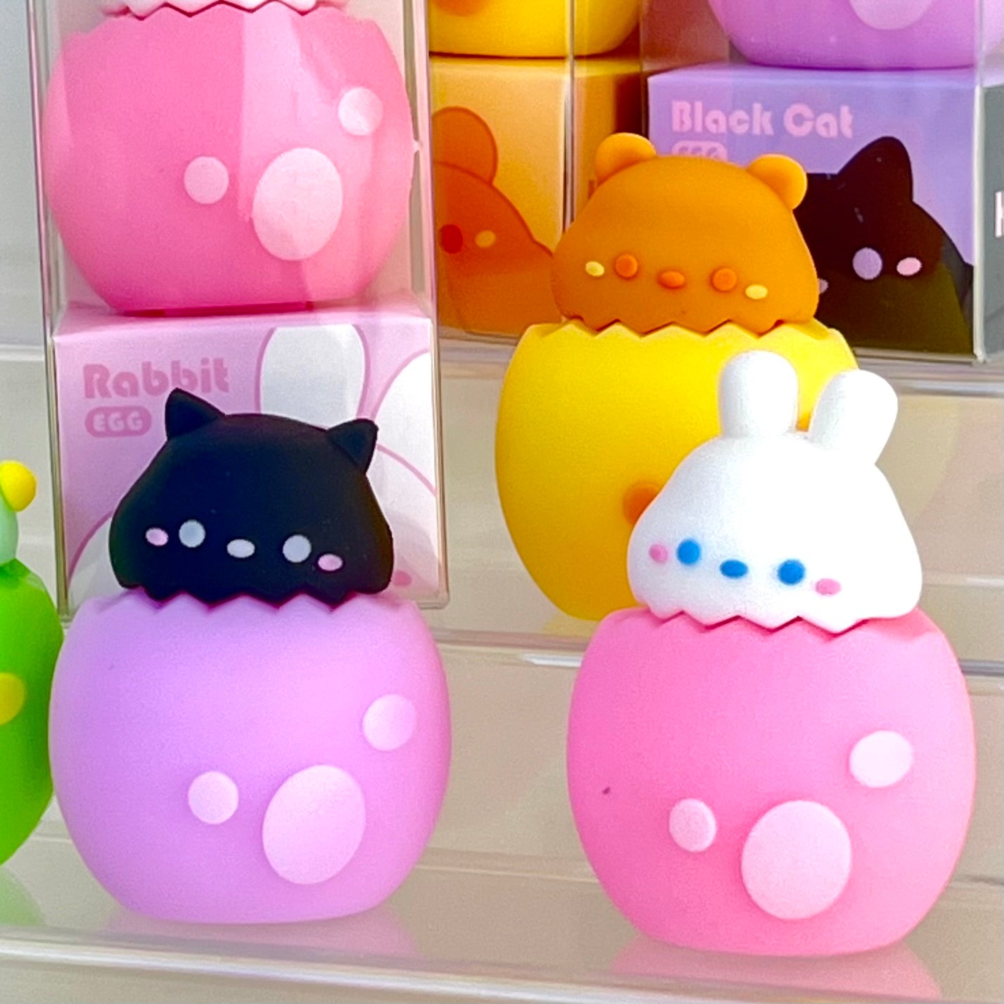 33304 EGG ANIMAL BABIES PENCIL SHARPENER-24