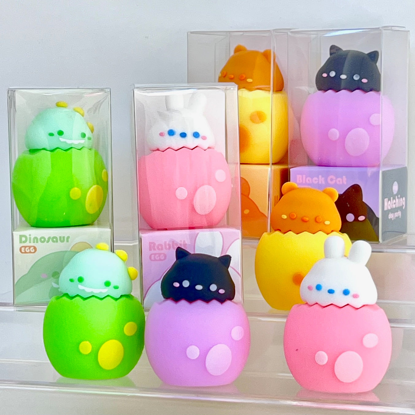 33304 EGG ANIMAL BABIES PENCIL SHARPENER-24