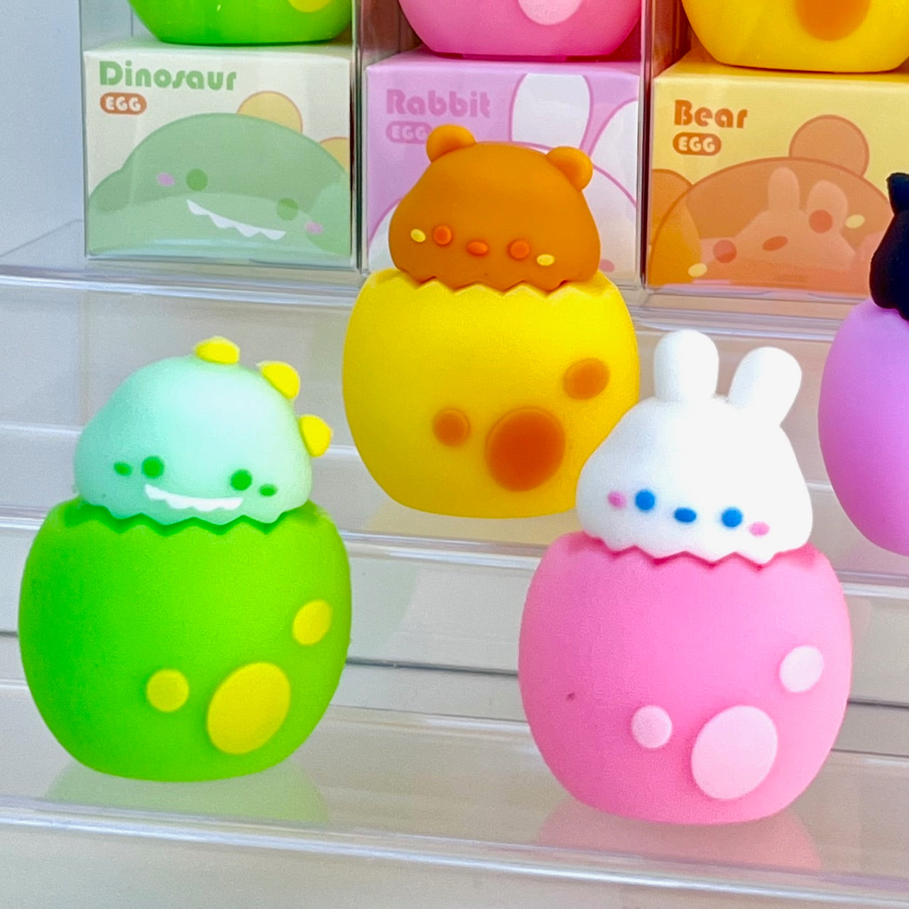 33304 EGG ANIMAL BABIES PENCIL SHARPENER-24