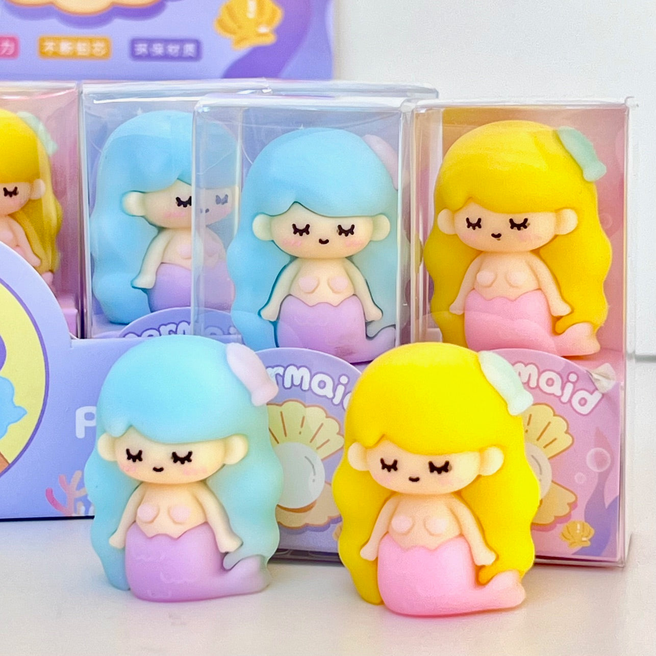 33305 MERMAID PENCIL SHARPENER-24 – BCmini