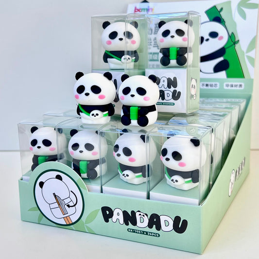 33306 PANDA PENCIL SHARPENER-24