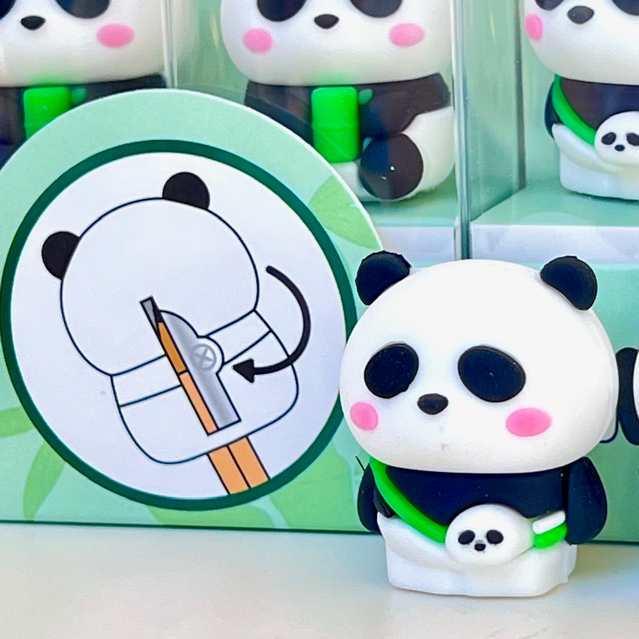 33306 PANDA PENCIL SHARPENER-24